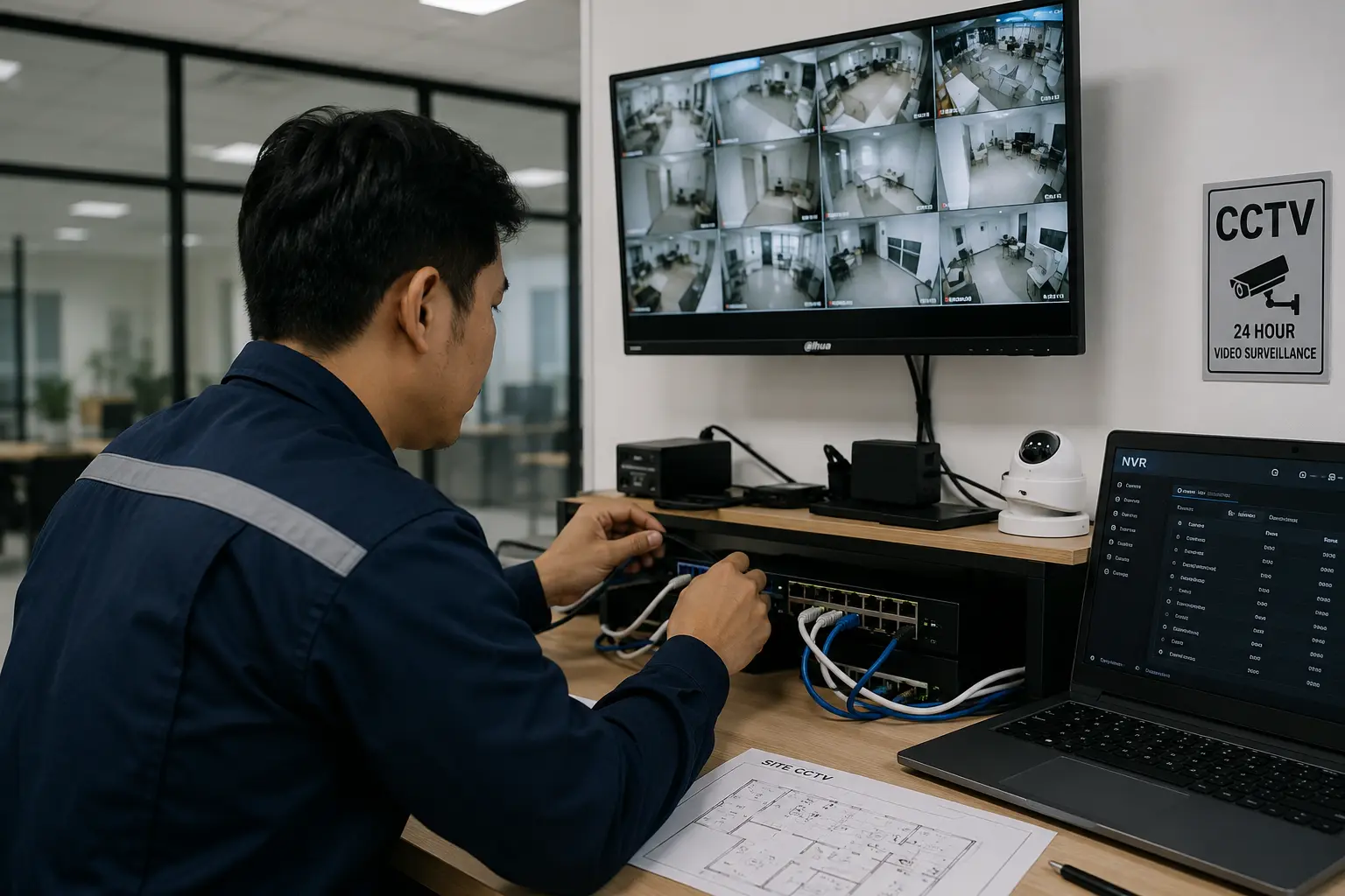 Sistem Keamanan CCTV Bali