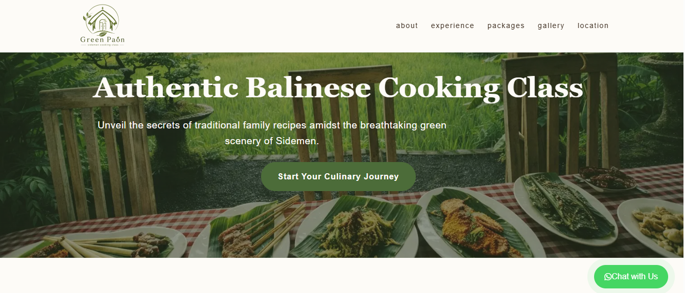 Green Paon Cooking Class